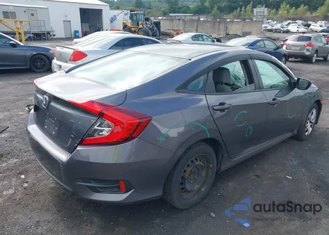 2018 Honda Civic Lx z USA, uszkodzony, nr VIN 2HGFC2F58JH589474